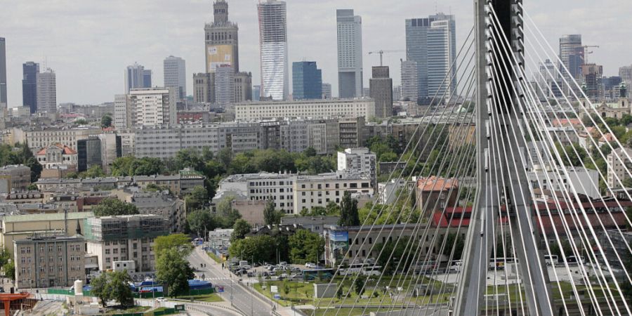 Der neue Schweizer Verteidigungsattaché in Warschau soll den Informationsfluss aus den sicherheitsrelevanten Staaten der Region verbessern und beschleunigen. (Im Bild: Die City von War...