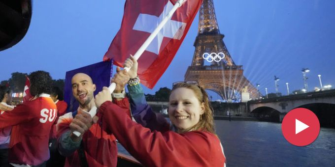Schweizer feiern - Mega-Show eröffnet Olympische Spiele in Paris