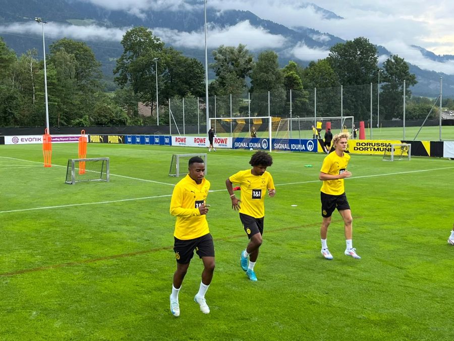 Der BVB trainiert in Bad Ragaz.