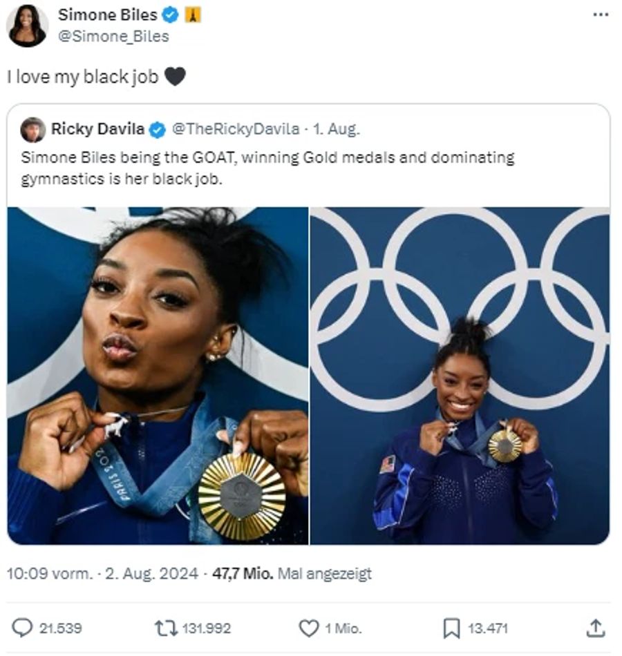 Simone Biles Donald Trump