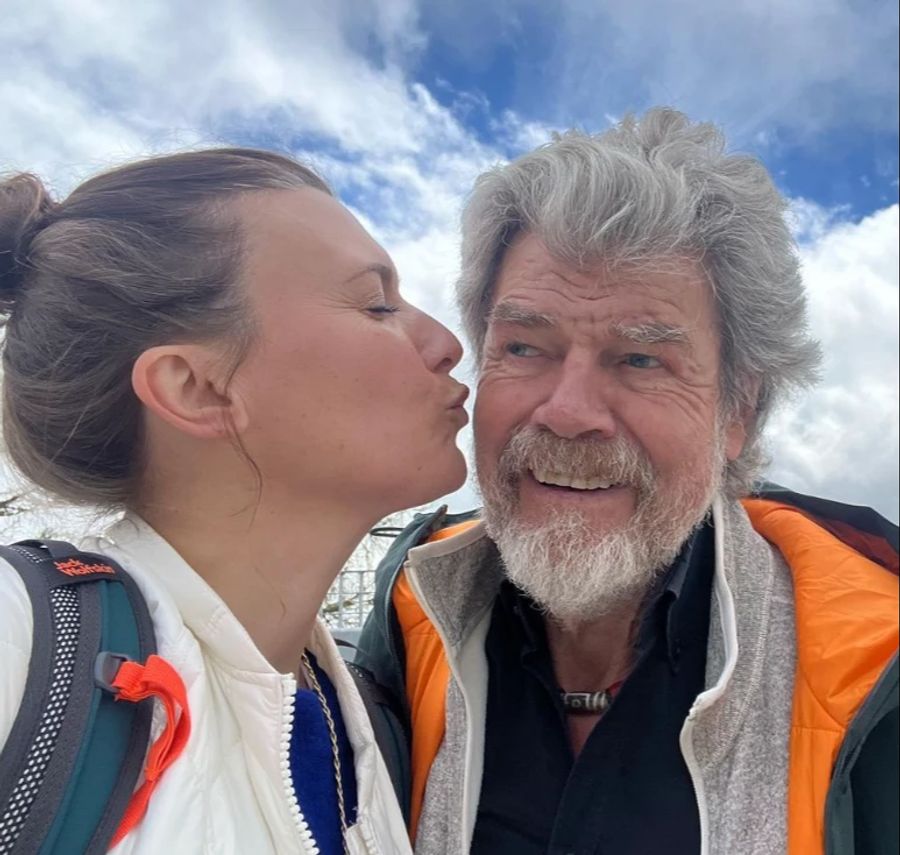 Reinhold Messner schwärmt von seiner Frau Diane.