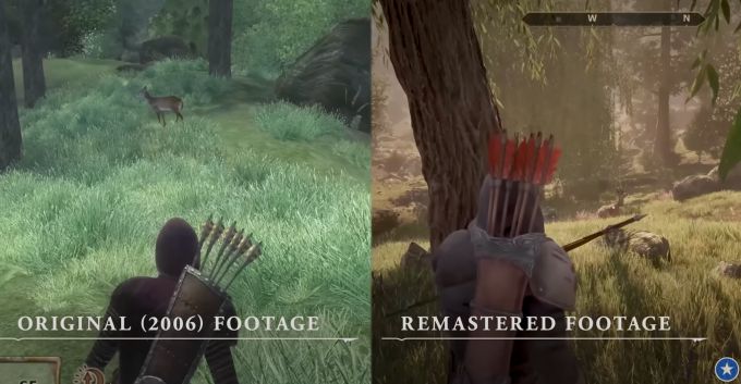 Das Remaster des RPG-Klassikers Oblivion hat nun wesentlich natürlichere Effekte. Oblivion Remastered