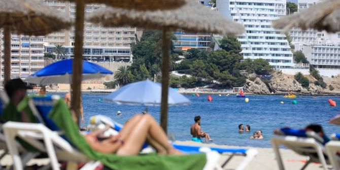Badeurlaub Toursiten Meer