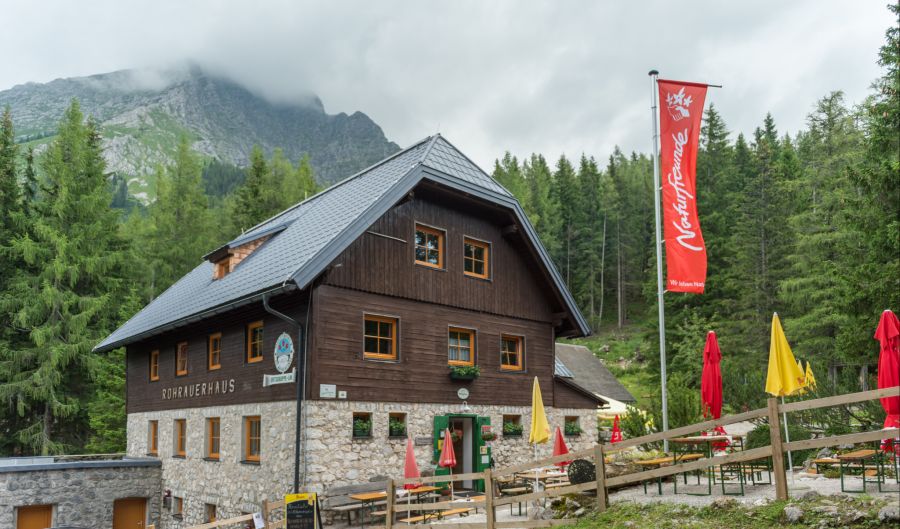 vegan essen hütte steiermark