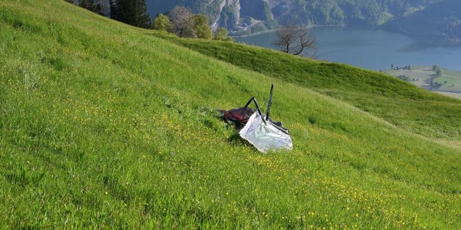 Deltasegler Unfall Schwyz