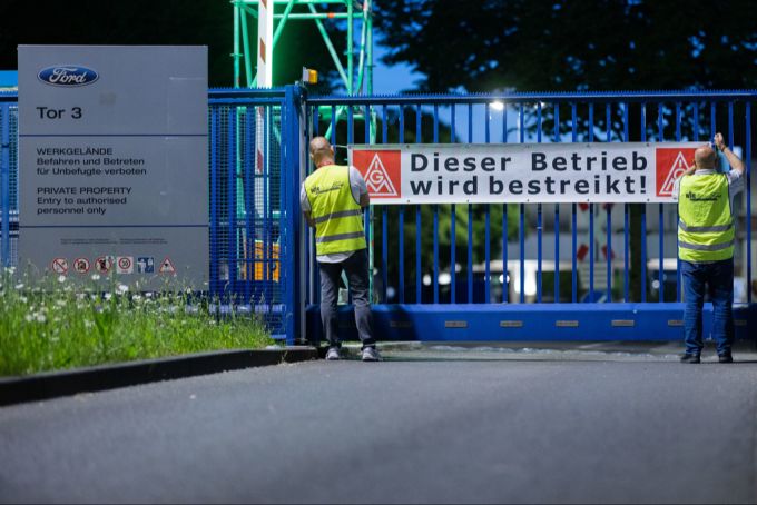Bei Ford in Köln wird derzeit nicht gearbeitet. köln