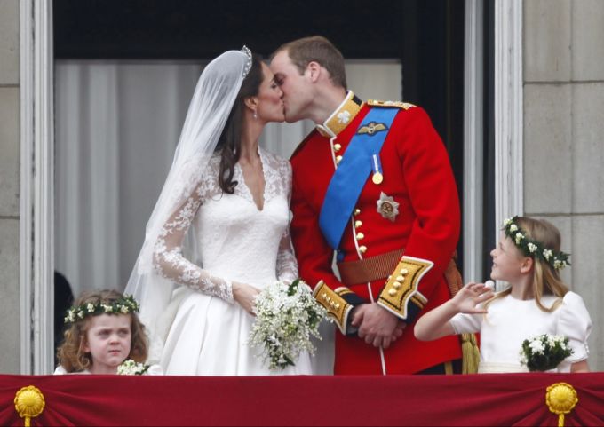 2011 gaben sich William und Kate das Ja-Wort. william kate