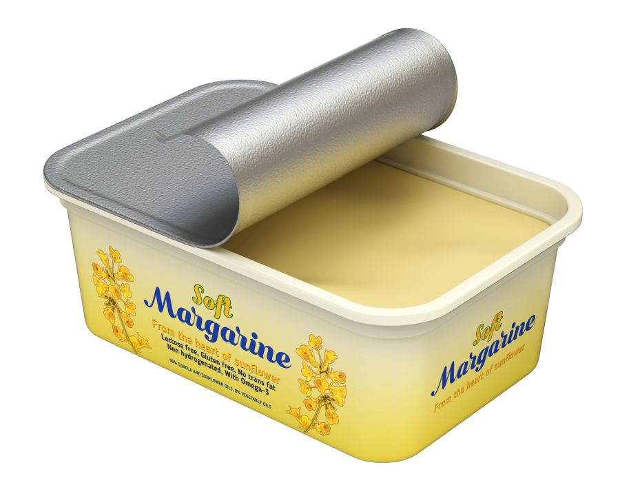margarine geöffnet