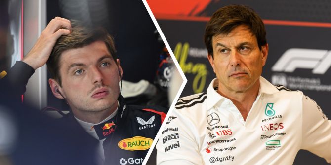 VERSTAPPEN wolff formel 1