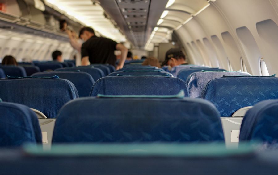 Flugzeug, sitze