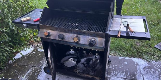 Grasgrill Brand Schaffhausen