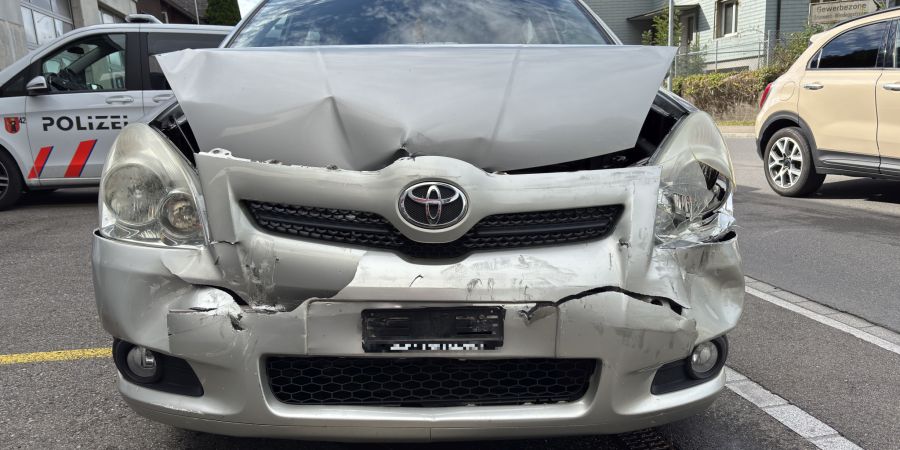 Sachschaden nach Unfall