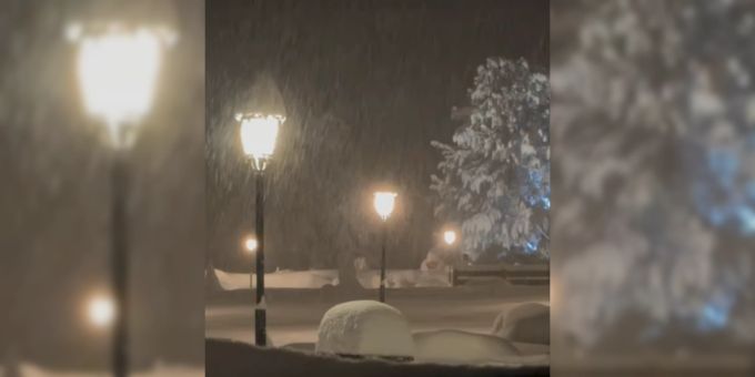 Der Winter ist im Wallis zurück. Wallis