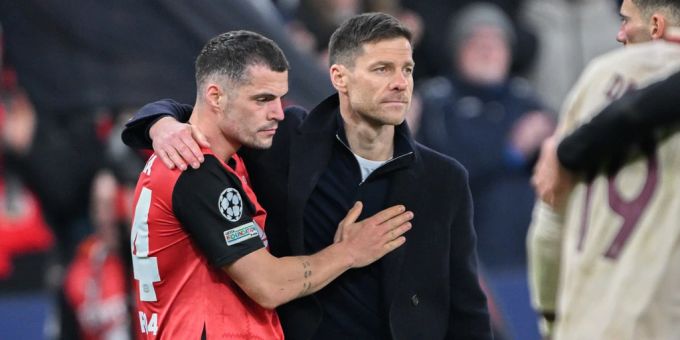 Arbeiten Granit Xhaka und Xabi Alonso auch in der kommenden Saison noch miteinander? Granit Xhaka