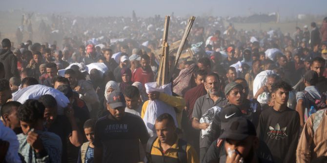 Gaza-Verteilzentren