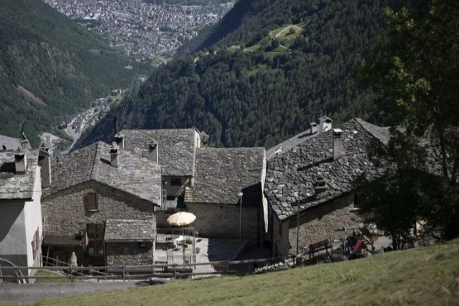 Blick auf Cavaione