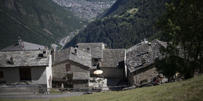 Blick auf Cavaione