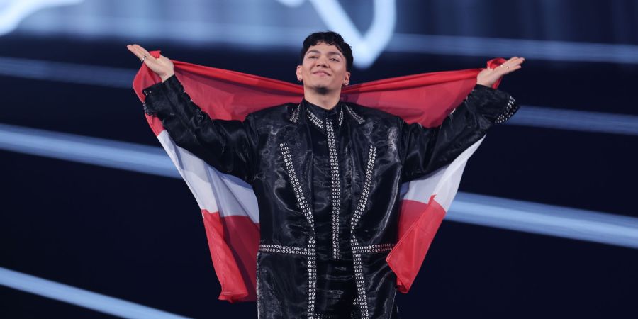 Strahlender Gewinner: JJ aus Österreich hat den ESC gewonnen.