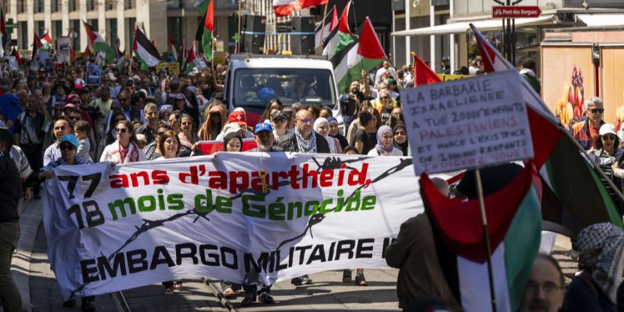 Gaza Demo Genf