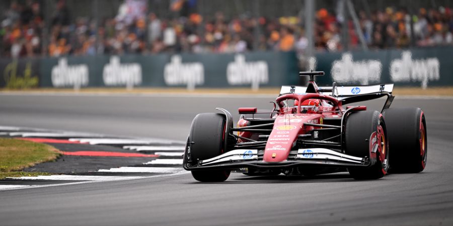 Charles Leclerc Ferrari Silverstone