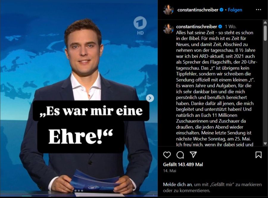 Constantin Schreiber «Tagesschau»