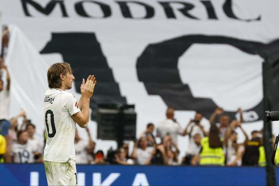 13 Jahre spielte Luka Modric für Real Madrid.