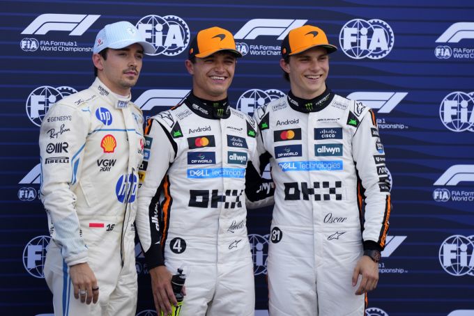 Lando Norris holt sich in Monaco die Pole vor Charles Leclerc und Oscar Piastri. Formel 1