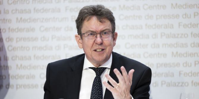 Umweltminister Albert Rösti
