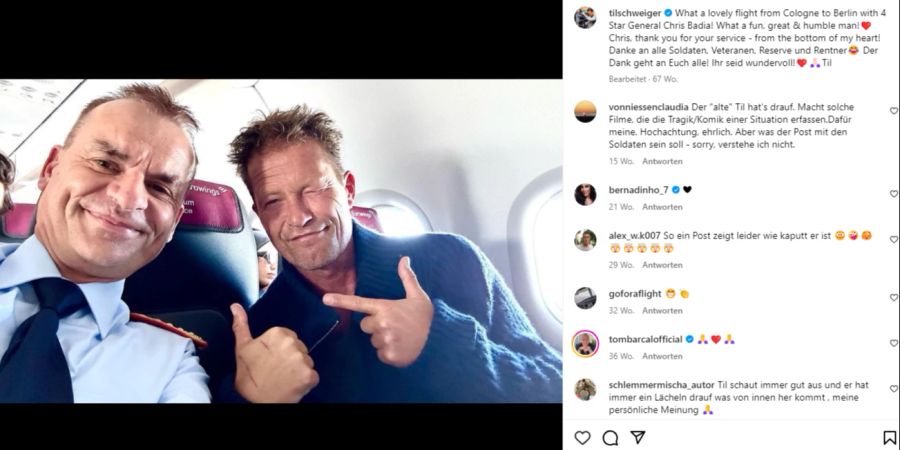 Til Schweiger sorgte zuletzt für Schlagzeilen.