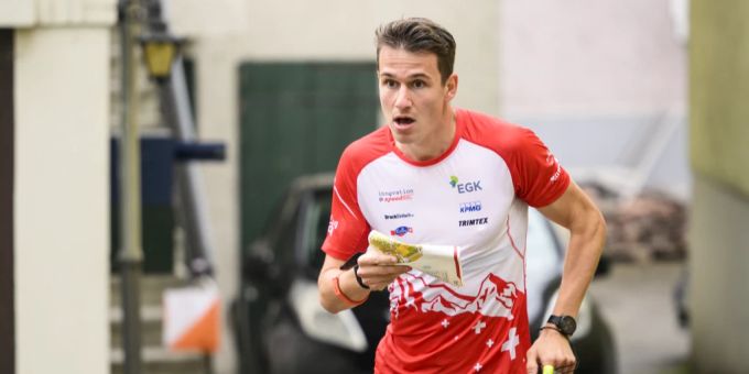 Tino Polsini im Einsatz. Tino Polsini