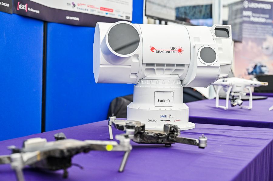 Ab 2027 soll das System «DragonFire» auf einem Kriegsschiff einsetzbar sein.