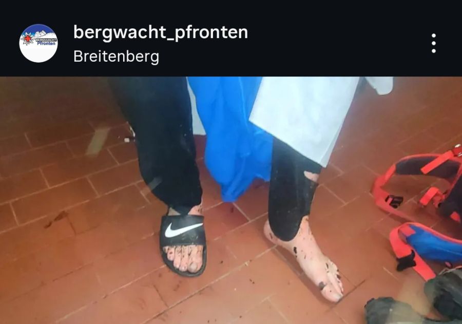 Instagram Screenshot Badeschlappen