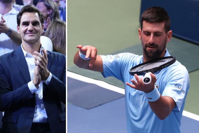Novak Djokovic Roger Federer