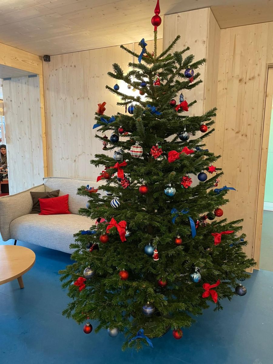 Im Hotel herrscht Festtags-Stimmung.