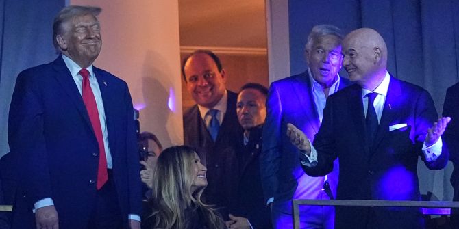Donald Trump Gianni Infantino