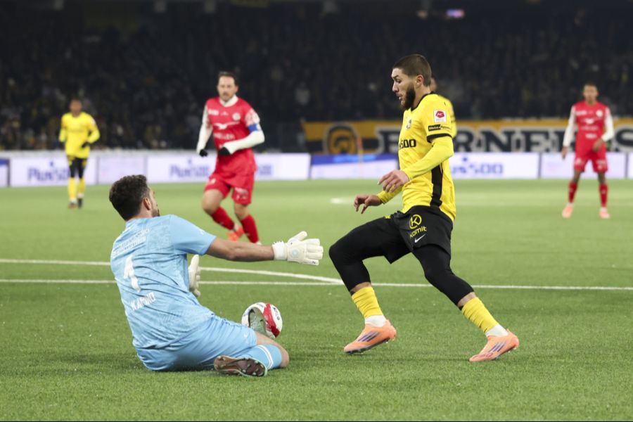 Goalie Kapino bezeichnet die Leistung als «scheisse».