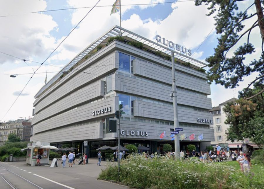 Die Wohnung liegt direkt an der Shoppingmeile.