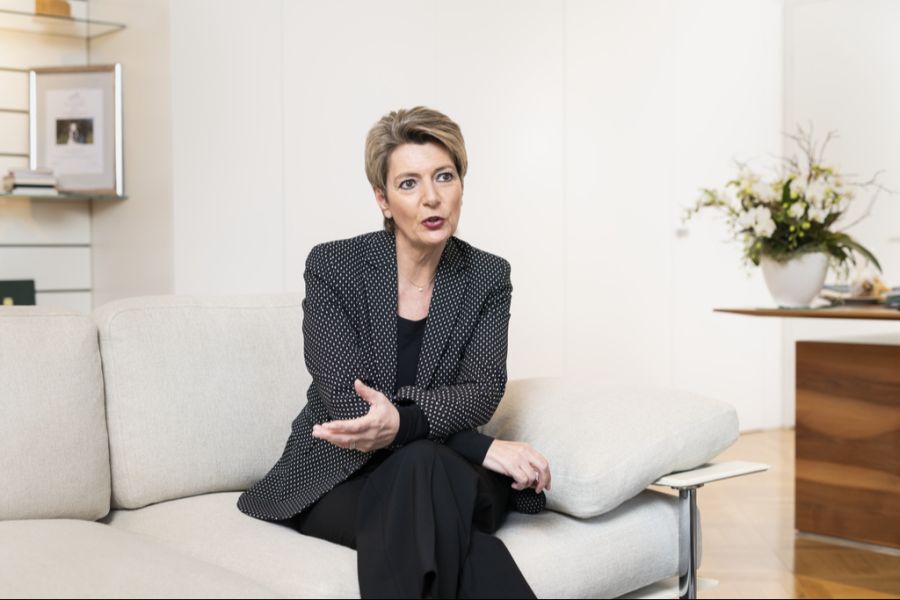 Karin Keller-Sutters Gespräch mit Donald Trump im Juli verlief weniger erfolgreich.