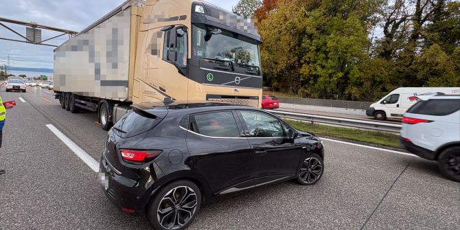 Kollision auf A1