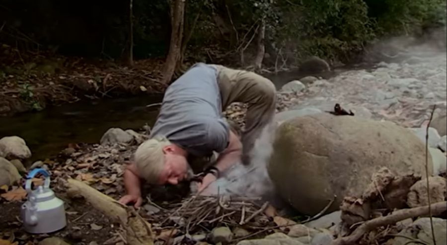 Auch der kanadische Survival-Experte Les Stroud begibt sich in der Serie «Survivorman» abseits der Zivilisation.