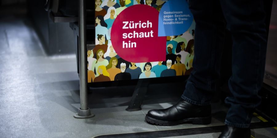 In mehreren Schweizer Städten gab es in der Vergangenheit entsprechende Kampagnen. (Im Bild: Kampagne gegen sexuelle Belästigung im öffentlichen Raum der Stadt Zürich)