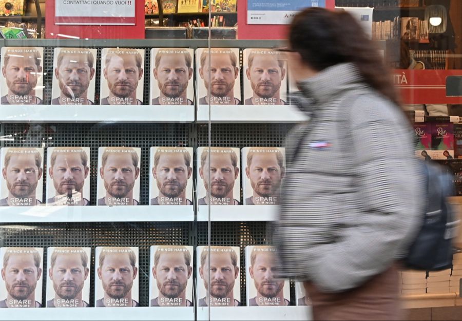 Mit «Spare» ging Prinz Harrys Kritik am britischen Königshaus durch die Welt. (Archivbild)