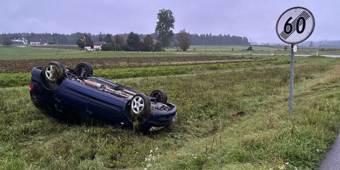 Selbstunfall Wolfwil