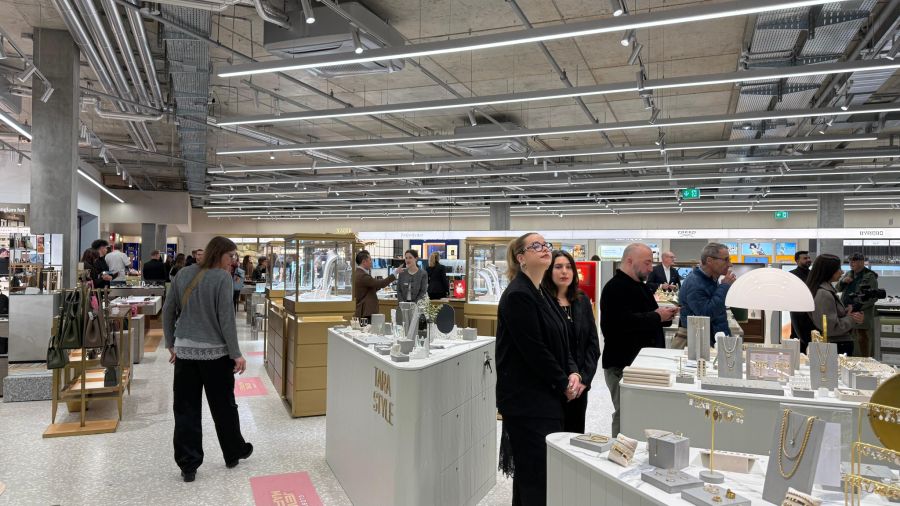 So sieht es im neuen Basler Globus aus.