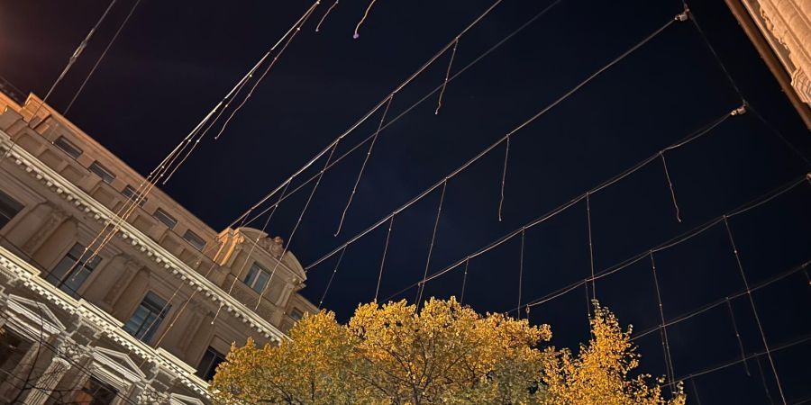 Lucy Weihnachtsbeleuchtung Zürich