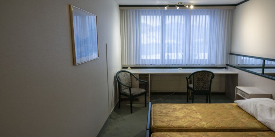 Das Hotel Postillon in Buochs NW wird als Zwischennutzung als Asylunterkunft für Geflüchtete genutzt. (Symbolbild)