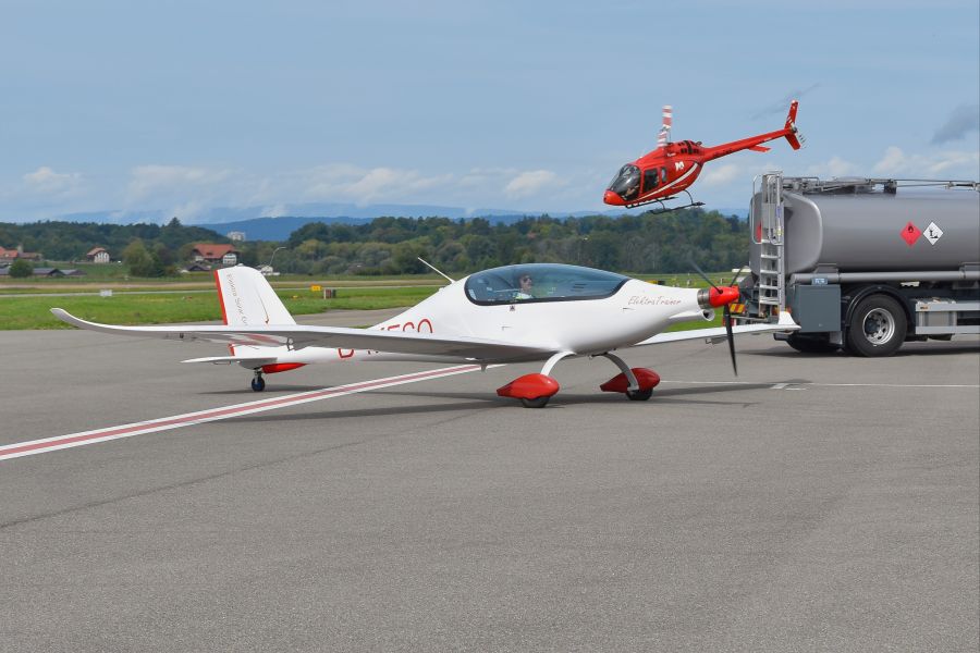 Elektroflieger am Electrifly-In in Bern-Belp