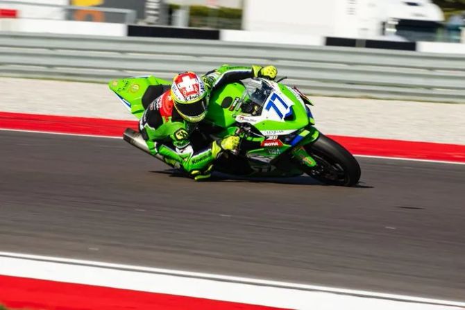 Dominique Aegerter Supersport-WM