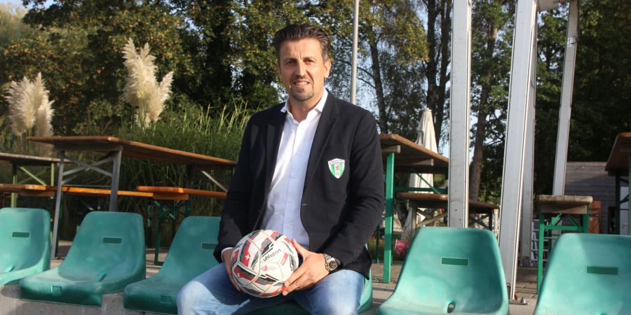 FCK-Präsident Bujar Emini blickt positiv in die Zukunft des FC Kreuzlingen