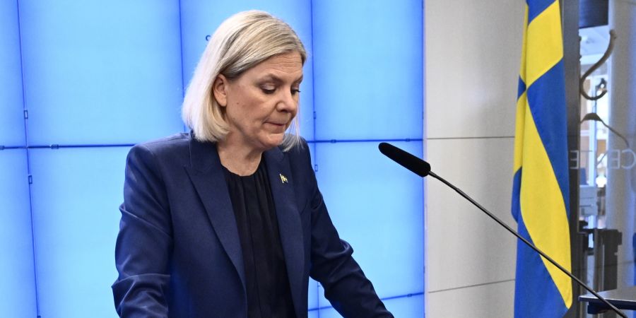 Regierungsbildung Magdalena Andersson